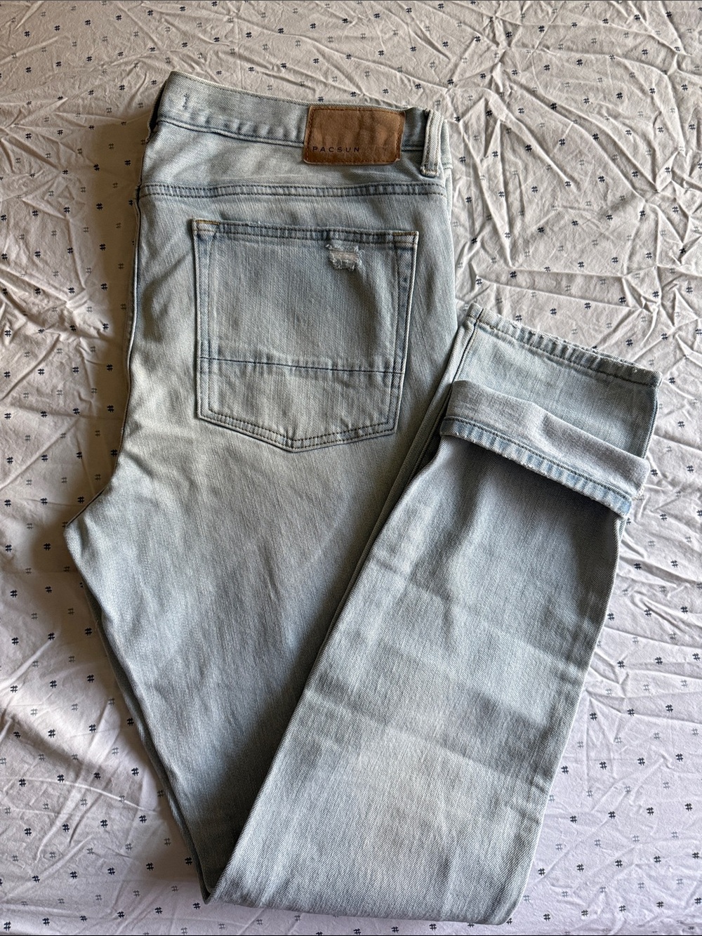 PacSun Light Blue Straight Men’s Jeans